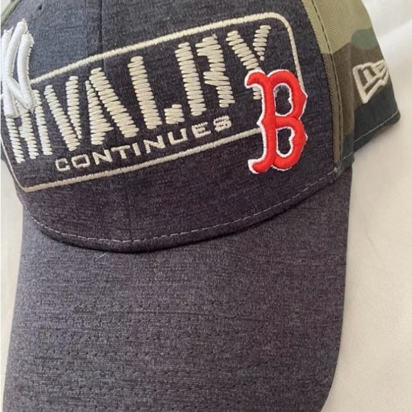 Boston Red Sox & New York Yankees Rivalry Continues Playoff Hat New Era Snapback - Picture 2 of 10